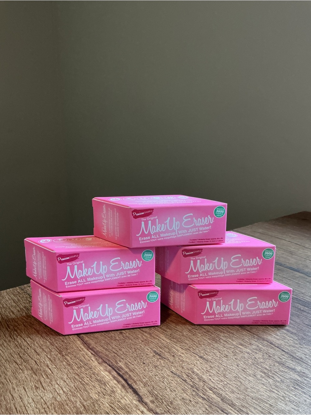 FIVE MakeUp Eraser Pink Makeup Remover Cloths